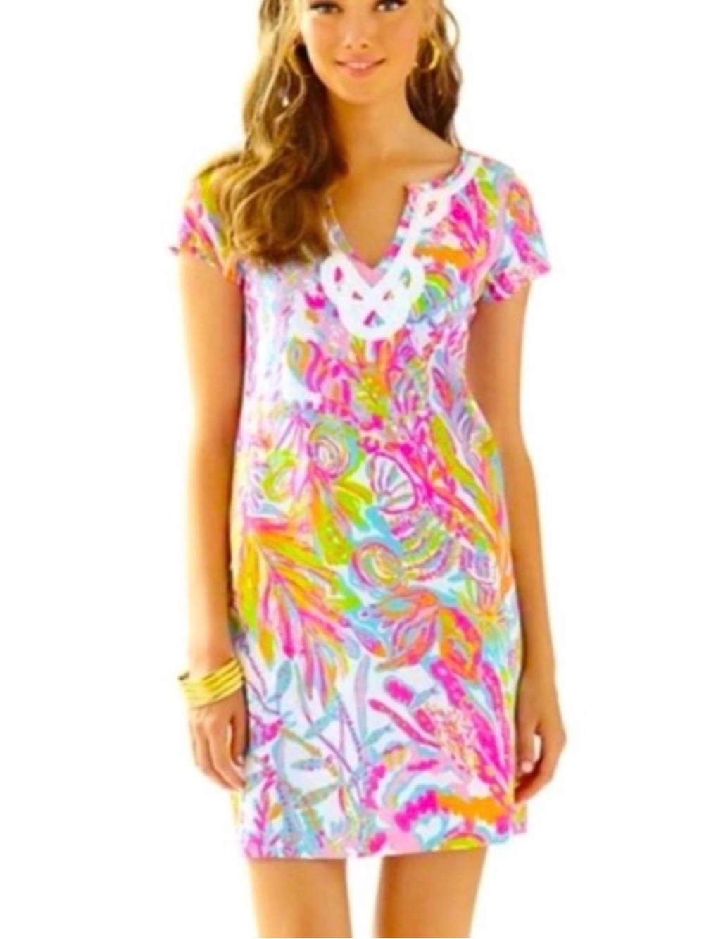 Lilly Pulitzer Women’s Brewster Dress Scuba to Cuba